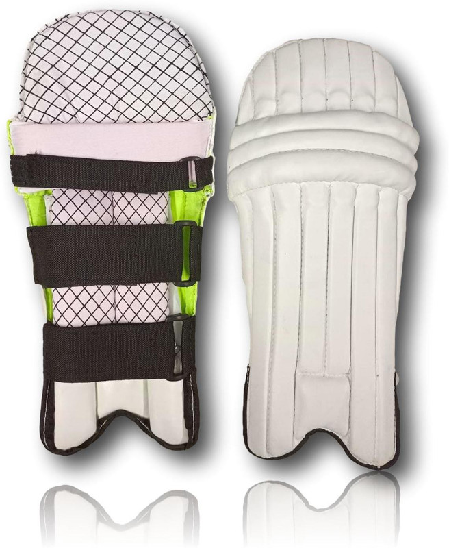 Sterling STR01500 Boys (32 - 35 cm) Batting Pad(White, Batting Pad)