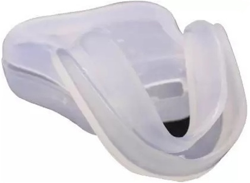 SPORTSHOLIC Single Mouth Gaurd For Sports Boxing Mouth Guard(White)