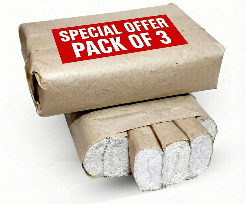 Greenleaf Non sterile gauze pack of 3 Non-Sterile Gauge Roll(10 cm 500 cm 36 Rolls)