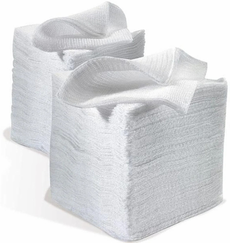 LIFE CARE Gauze Swab 5 cm x 5 cm (8 ply) , 100 pieces packing , Pack of 2 Non-Sterile Gauge Roll(5 cm 5 cm 100 Rolls)