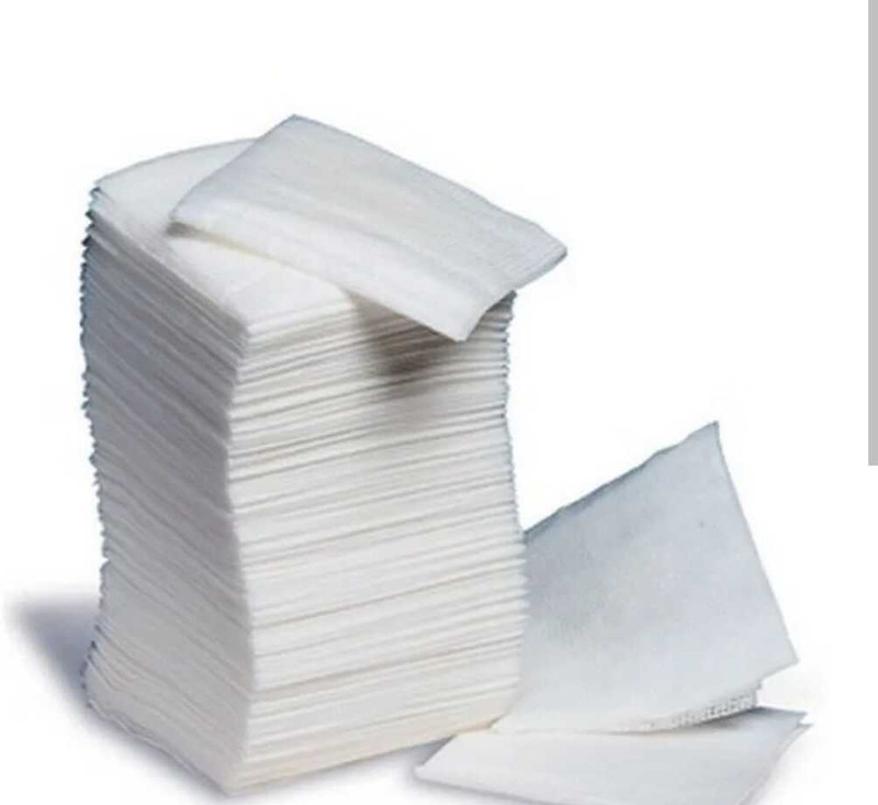 Wellspring Gauze Swab 5cm x 5cm (8 Ply) 100 pieces in 1 packet Non-Sterile Gauge Roll(5 cm 5 cm 100 Rolls)