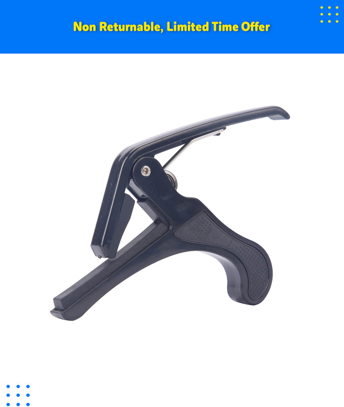 GAMMA AUDIO Clutch Guitar Capo(Black, White)
