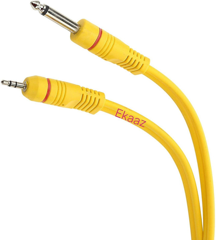 EKAAZ 0A14 Double Angled TRS Patch Cable(1.5 m in Length)