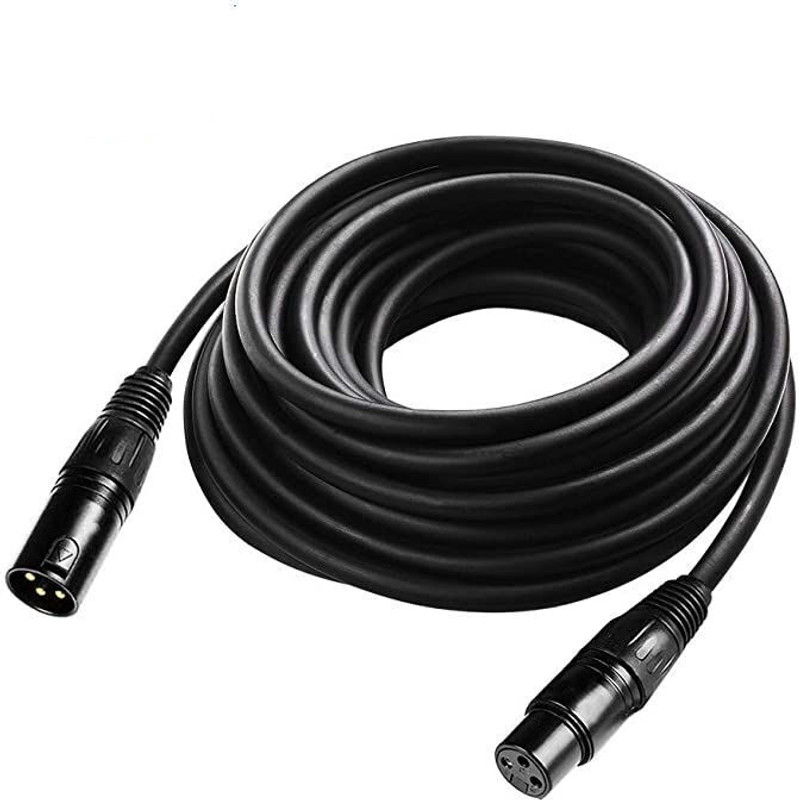 Mocking Bird 10FT Delux XLR Male To Female Balance Cable 3Pin Extension Code For Microphone Straight XLR Patch Cable(3 m in Length)