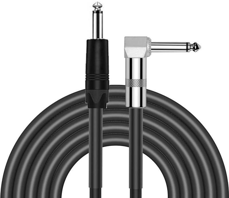 AMG Music 32FT Guitar Cable Electric Instrument Cable Bass AMP Cord for Electric Guitar Straight XLR Patch Cable(10 m in Length)