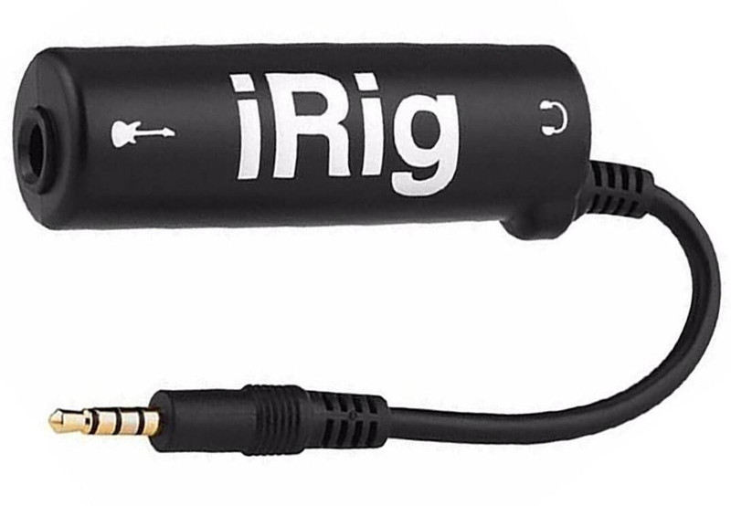 ladlimart Guitar irig Double Angled TRS Patch Cable(5 cm in Length)