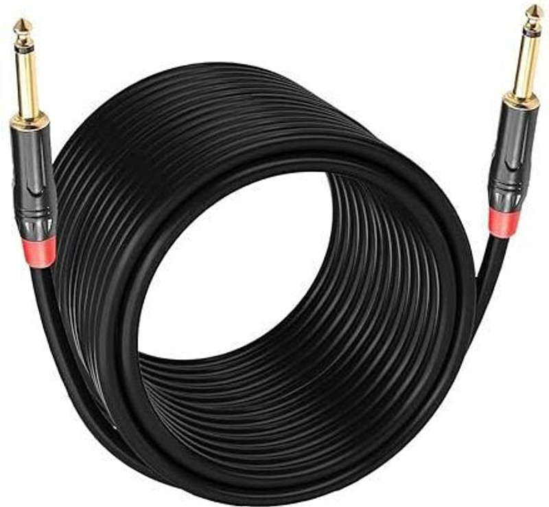 Urban Infotech XLR Female To 6.35mm Jack Male Gold Plated for Microphone,Guitar Cable Straight XLR Patch Cable(10 m in Length)