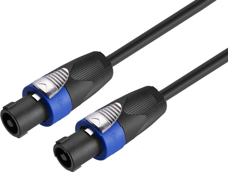 Mocking Bird 16.4FT Speakon Cable, Speakon Male to Male Cable for Speaker ,DJ , Amplifier Double Angled TS Patch Cable(5 m in Length)