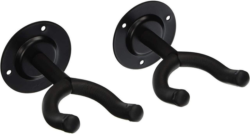 AMG Music Guitar Wall Mount Hanger Display Bracket Guitar for Acoustic Violin Ukulele Hanger Hanger(Used for: Acoustic Guitar)