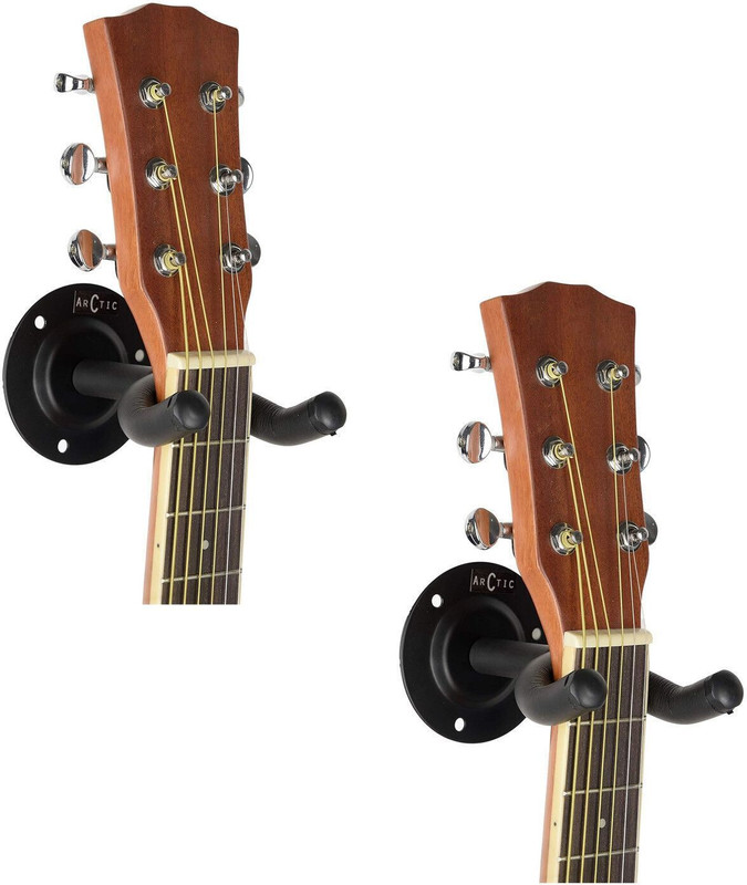AMG Music Guitar Hanger for Acoustic Electric Bass Guitar Guitar Stand for Ukulele (2QTY) Hanger Hanger(Used for: Acoustic Guitar)