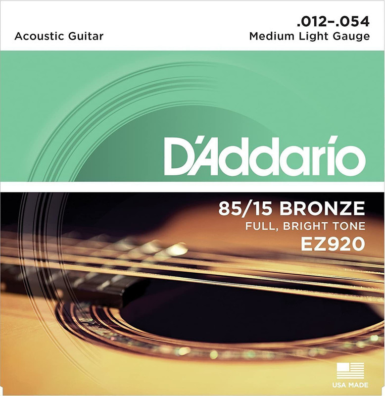 D'ADDARIO Acoustic EJ-16 Guitar String(6 Strings)