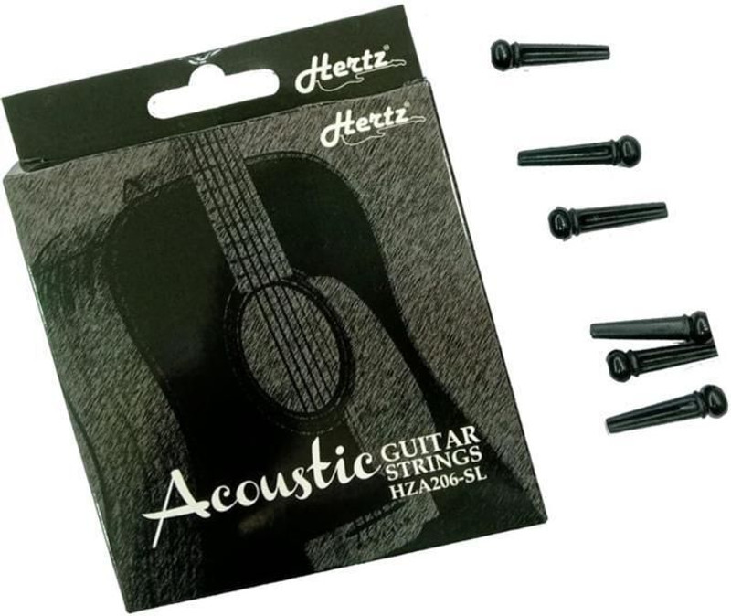 Hertz Acoustic STRING SET OF GUITAR Guitar String(6 Strings)
