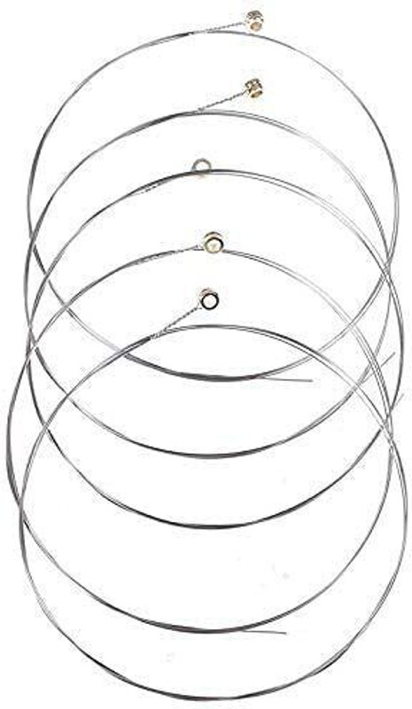 Gracecharm Acoustic 6 Pcs Guitar String Steel Acoustic Guitar String 1st E String / 2nd B String Guitar String(6 Strings)