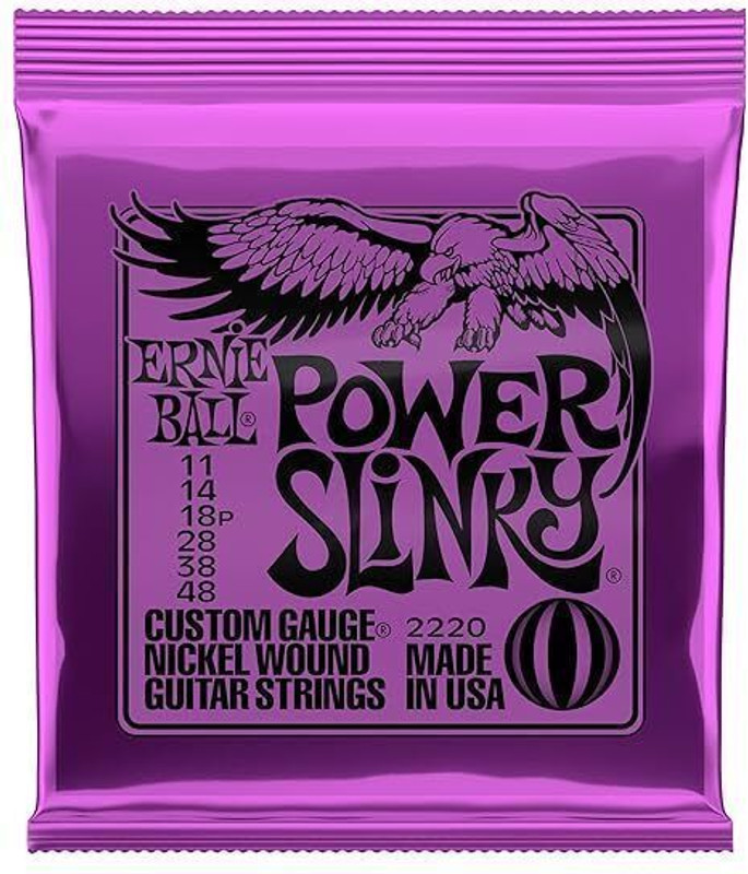 ERNIE BALL Electric Guitar Strings Super Slinky 11-48 Guitar String(6 Strings)