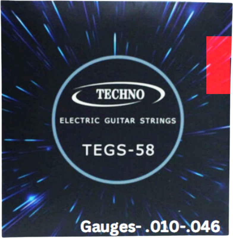 TECHNO Electric Electric Guitar String Guitar String(6 Strings)