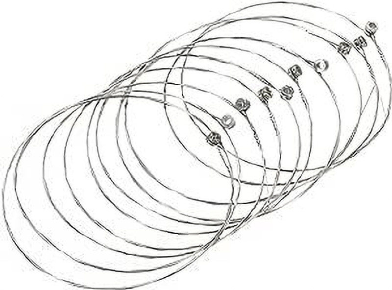 music galaxy Acoustic E1ST 10 PCS Guitar String(10 Strings)