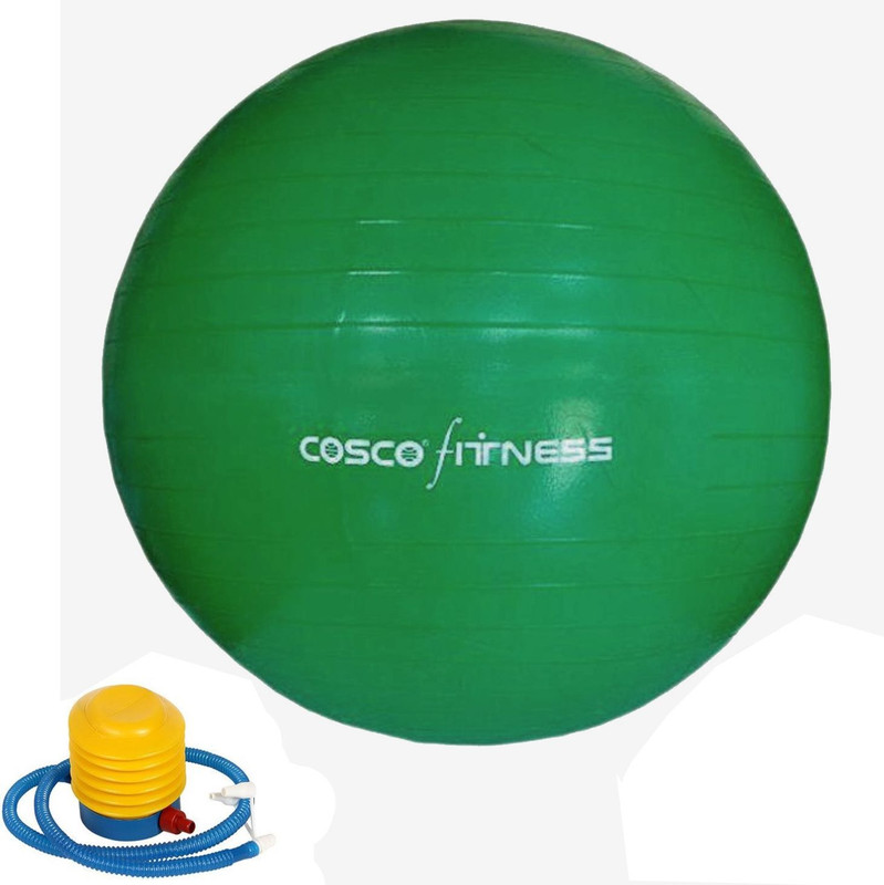 SLOVIC Gym Ball | Yoga Ball | Anti Burst | Balance, Core Strength & Posture Correction Gym Ball(With Pump)