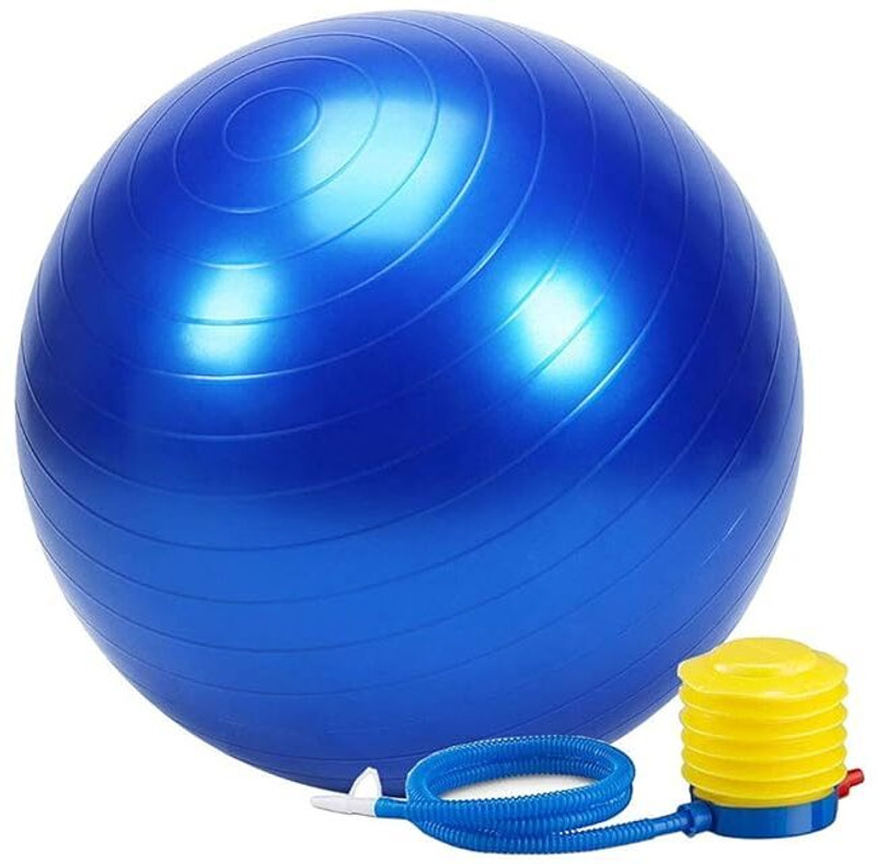SHREVI IMPEX Yoga Exercise Balance Ball Gym Ball(With Pump)