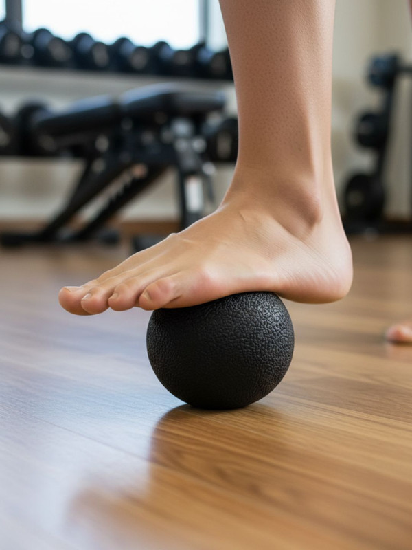 Ramkuwar Massage Lacrosse Ball for Trigger Point Therapy for Muscle Recovery Gym Ball