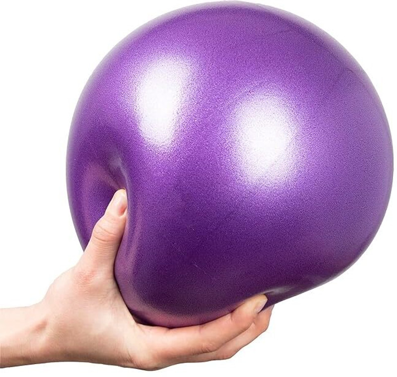 FILIXTRUE Gym Ball Durable Balance Ball Ideal for Aerobic Exercise Men and Women (65 CM) Gym Ball(With Pump)