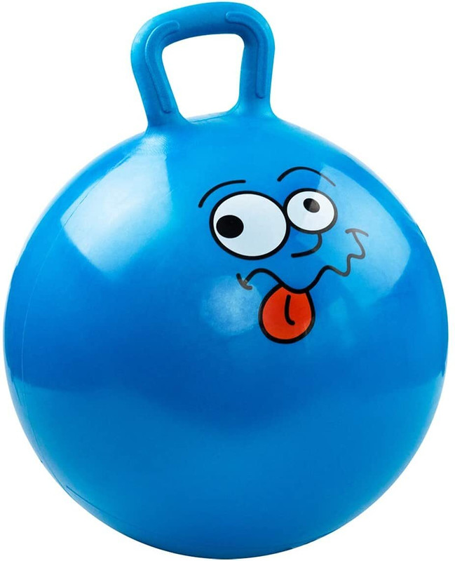lucario Inflatable Hopper Ball for Kids (Hip-Pity Hop Ball, Hopping Ball, Bouncy Ball Gym Ball(With Pump)