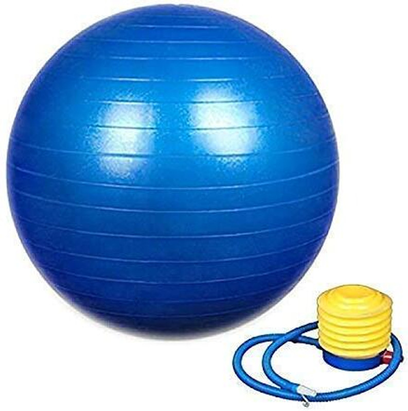 FAW Anti Burst Gym Ball with Foot Pump Ideal for Home Gym, Fitness, Workouts Gym Ball(With Pump)