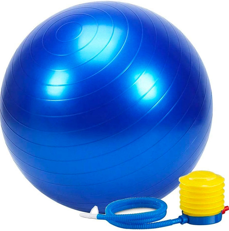 HEXEN9 BUILT FOR THE BRAVE GYM BALL Gym Ball(With Pump)
