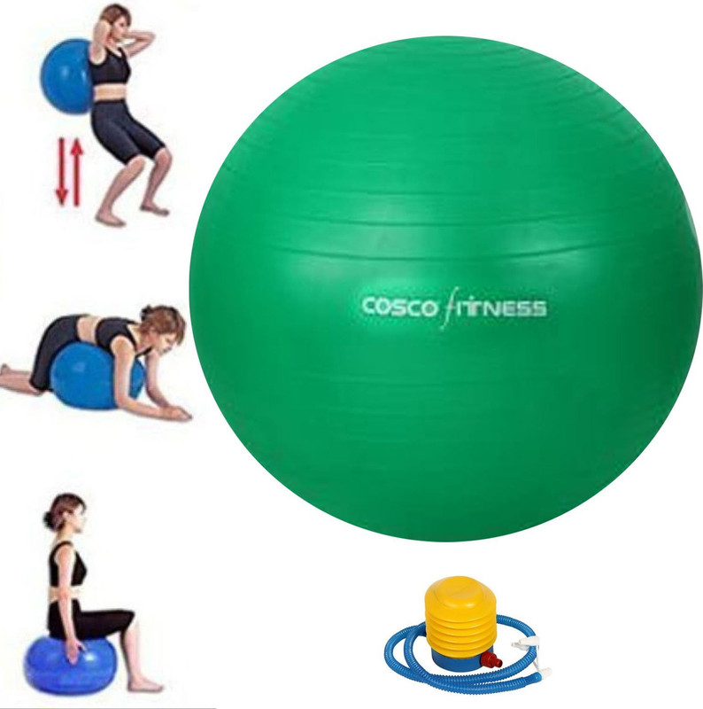 COSCO Gym Ball | Exercise Ball | Yoga Ball | Workout Ball | Preganancy Workout | Gym Ball(With Pump)