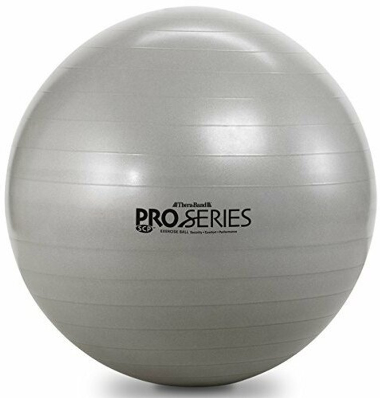 Theraband Pro Series Exercise Ball, Gym Ball and Stability SCP Ball Gym Ball(With Pump)