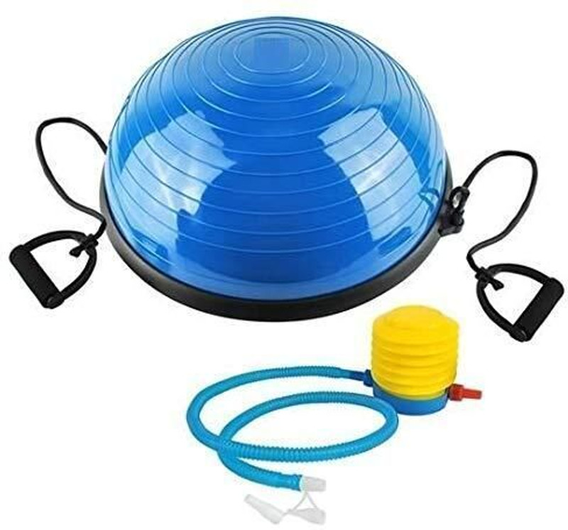 Shopeleven Resistance Bands Balance Trainer Pump for Training Yoga Home Fitness Stabilitty Gym Ball(With Pump)