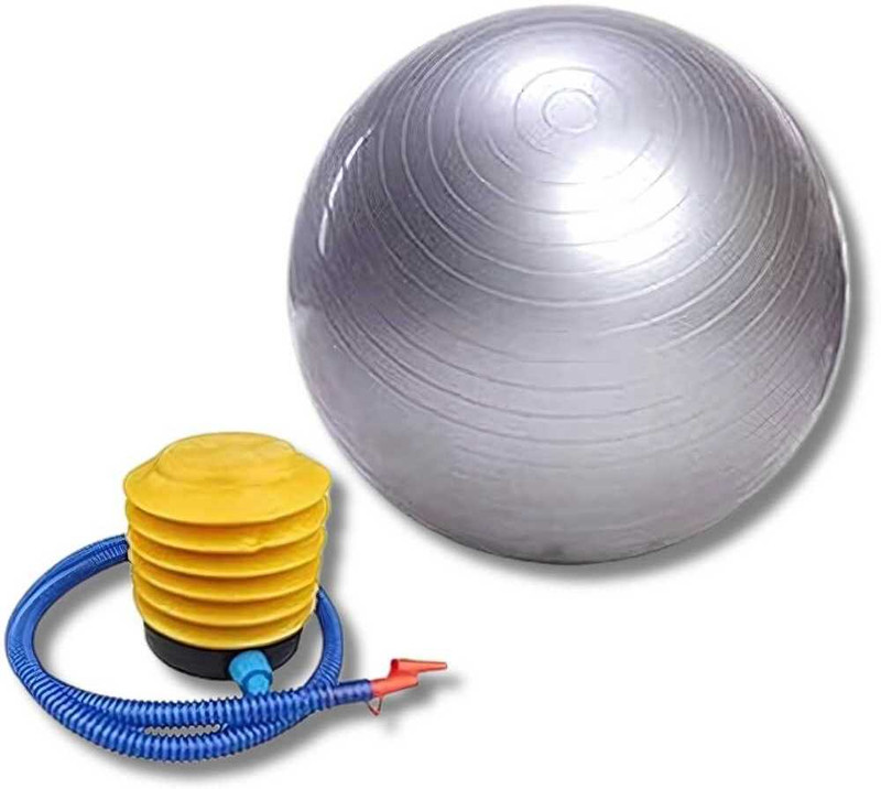 garima Yoga Ball Anti Burst Gym Ball with Pump for Home Workout Gym Ball(With Pump)
