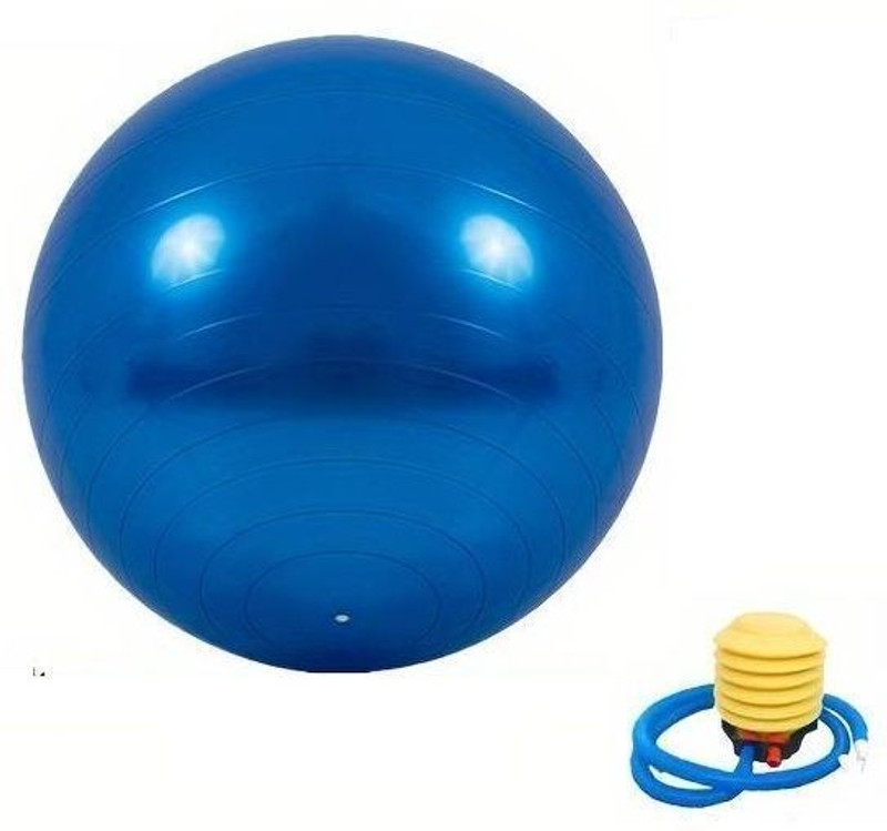 Shopeleven Fitness Exercise Yoga Ball Gymnastic Ball Anti Burst Slip Resistance Foot Pump Gym Ball(With Pump)