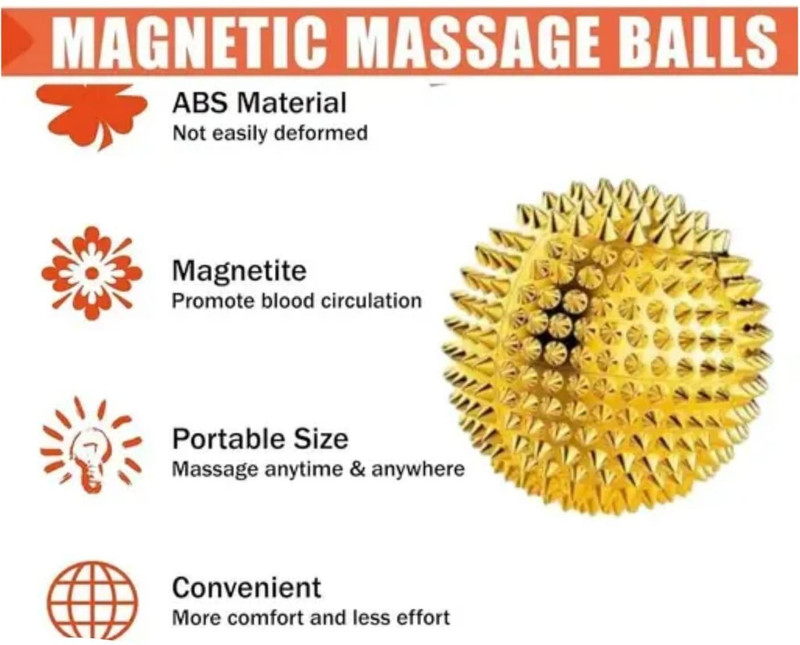 LNMBGV Acupressure Magnetic Ball with Magnet