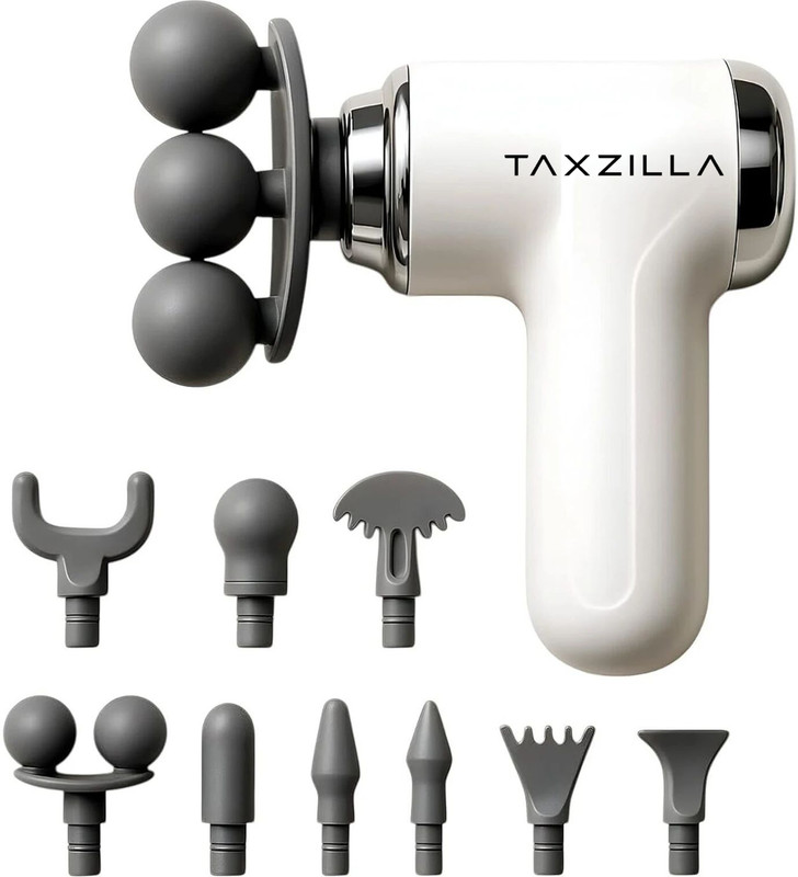 Taxzilla Massage Gun Deep Tissue 6-Speed Portable Percussion Muscle Massager_C1