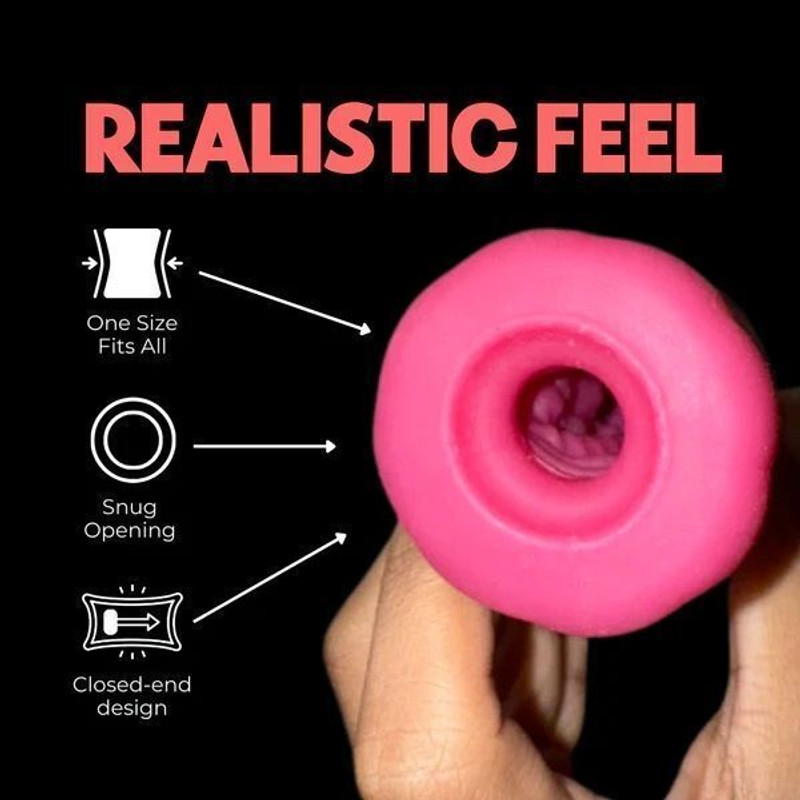 FLASH BOLD Stroker Soft Flexible Personal Body Stress Relief & Relaxing