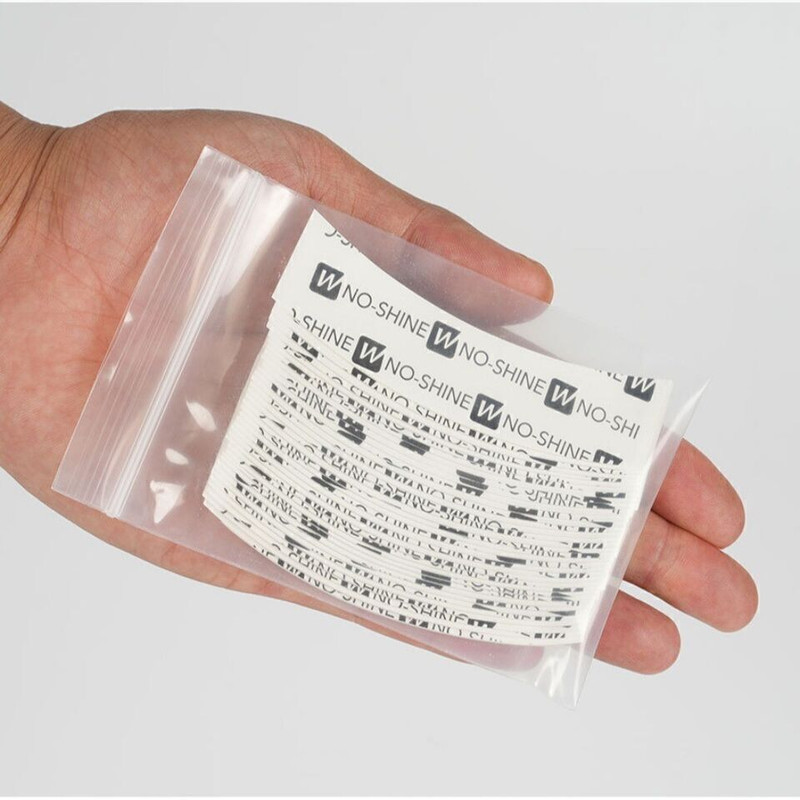 Growth No Shine Tape 36pc C Contour Double sided Transparent Waterproof Hair Patch tape Hair Accessory Set(White)