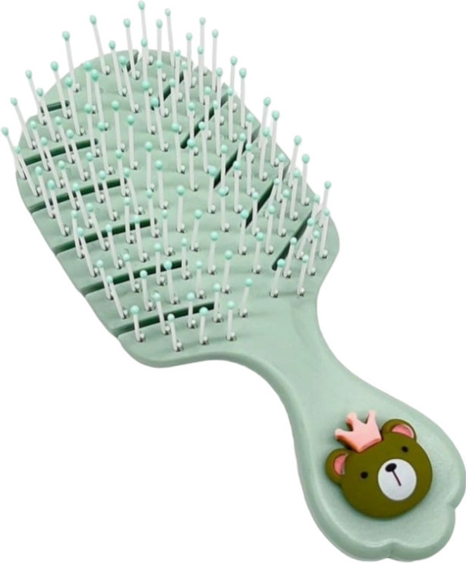 feelhigh Hair Brush Detangler Wet Hairbrush Detangling Women Mini Travel