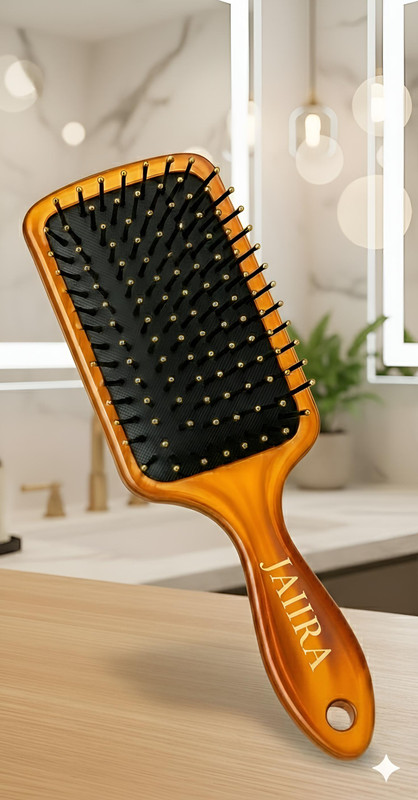 Jaira Luxury Gold Paddle Brush