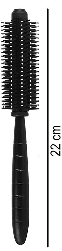 SANDIP Round Hair Brush with Soft Nylon Bristles for Women and Men