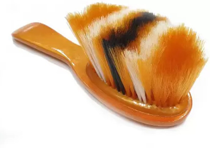 DOTFUSION Salon & Parlor Hair Duster Brush Wooden, Powder Cleaning Brush