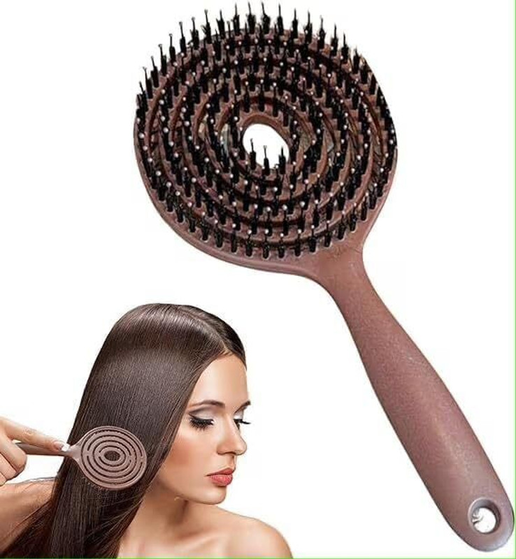 nityaveer Korean Soft Spiral Hair Comb