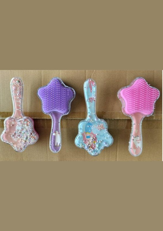 BRUSSH Unicorn Star Glitter Comb