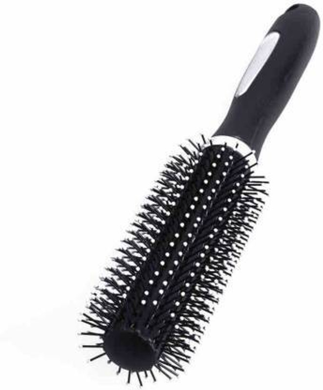 RAPIK PROFESSIONAL ROUND HAIR COMB WITH FLEXIBLE NYLON BRISTLES FOR HAIR STYLING