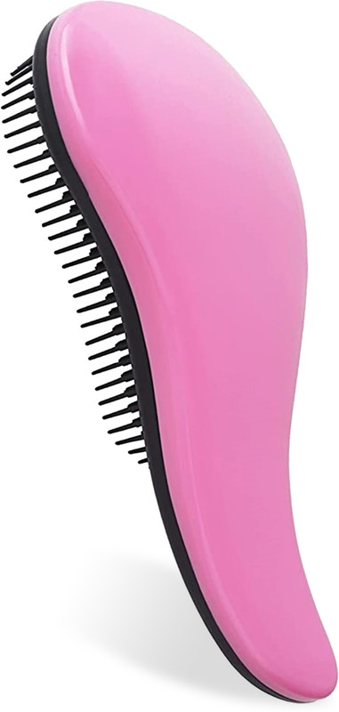 MAJESTIQUE Detangling Hair Brush For All Hair Types - Women, Kids & Adults (Multicolor)
