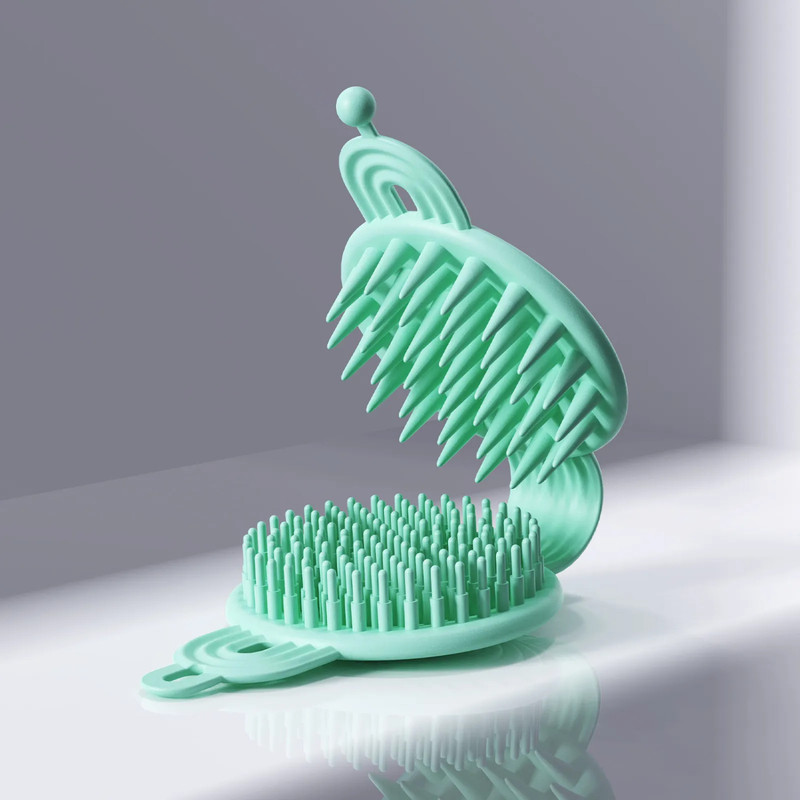 Shalvi Cleaning and Massage Double-Sided Hair Brush