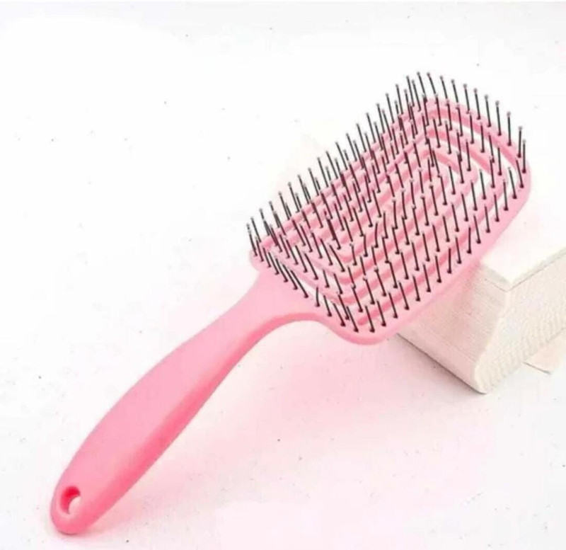 Nivra Home Detangling hair Brush For Thick, curly , Curved & Vented Hairs