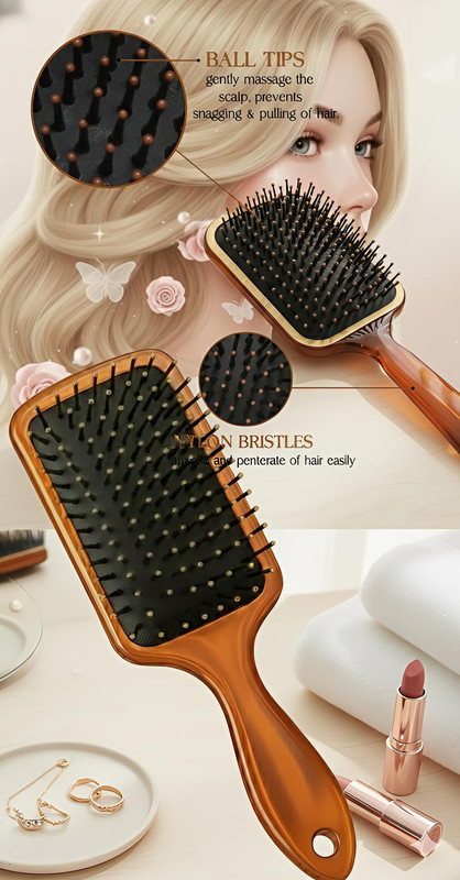 Jaira Silky Hair Finish Brush
