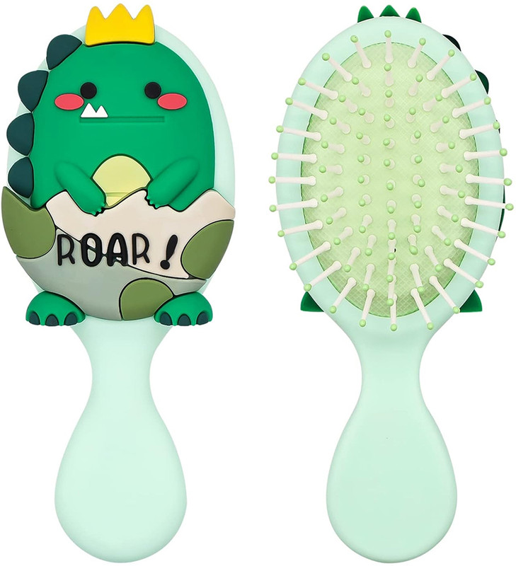Ofifo Toddler Hair Brush Mini Hair Brush for Kids with Soft Gentle Bristles