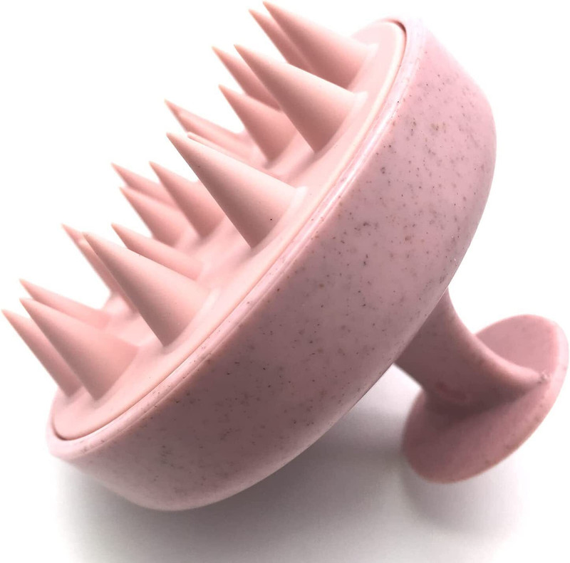 GANESHINTERNATIONALl Scalp Massager Brush With Soft Silicon Bristles For Men & Women