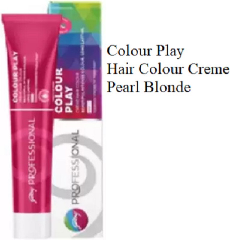 Compare Godrej Professional Colour Play Hair Colour Creme , Pearl Blonde  Price in India - CompareNow